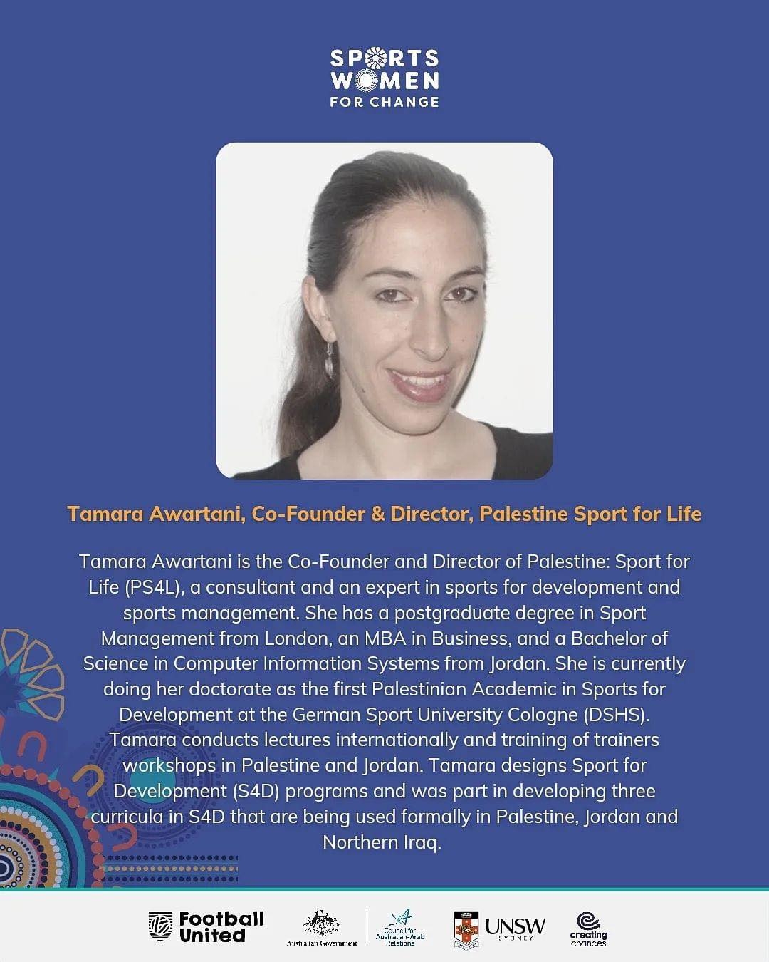 Read more about PhD Candidate Tamara Awartani