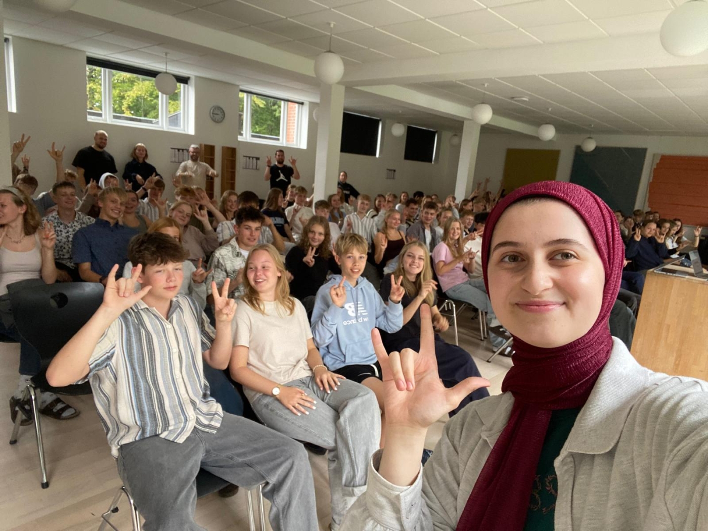From Gaza to Denmark: Malak Al-Madhoun’s Transformative Year with the European Solidarity Corps