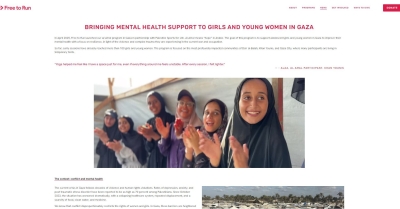 Al Amal Program Brings Hope and Mental Health Support to Girls in Gaza