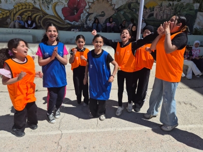 Circle In Initiative by QF, EAA, and IOC Empowers Palestinian Children Through Sport in partnership with PS4L