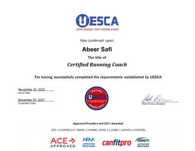 Coach Abir Mahfouz Achieves Global Certification and Empowers Girls in Al-Jalazon Camp