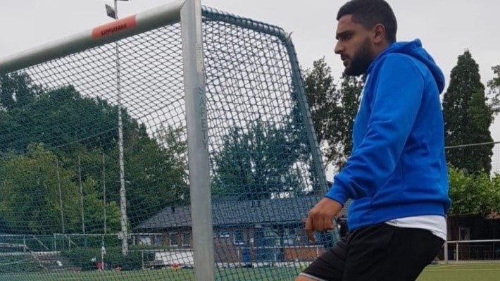 First Palestinian Coach in International Football Camp - Majdi Abdullah