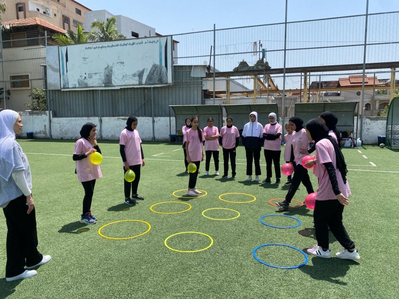 Empowering Girls Through Sports in Balata Refugee Camp